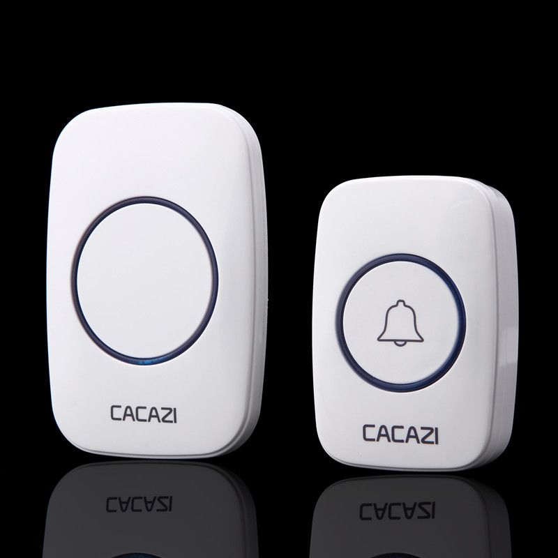 Wireless Doorbell With Long Range Remote - Ideal For Elderly & Home Security, 300m Coverage, 38 Chime Tones, AC Powered_voghion.com