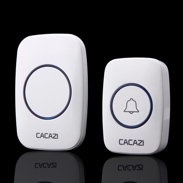 Wireless Doorbell With Long Range Remote - Ideal For Elderly & Home Security, 300m Coverage, 38 Chime Tones, AC Powered_voghion.com