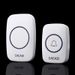 Wireless Doorbell With Long Range Remote - Ideal For Elderly & Home Security, 300m Coverage, 38 Chime Tones, AC Powered_voghion.com