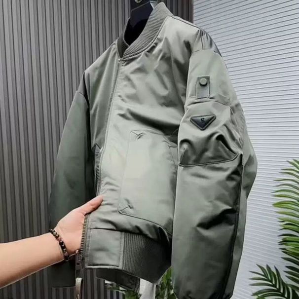 Spring And Autumn New Baseball Workwear Jacket For Men Korean Style Casual Trendy Versatile 2025 Coat_voghion.com