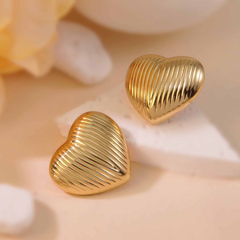 Heißer Verkauf Übertrieben Große Für Frauen High-end Nicht-fading Stud Edelstahl Ohrringe Gold-überzogene Ohr schmuck_voghion.com