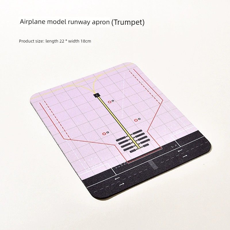 Unbeatable Quality Wheels Plastic Accessories Runway Mouse Pad Assemble Aircraft_voghion.com