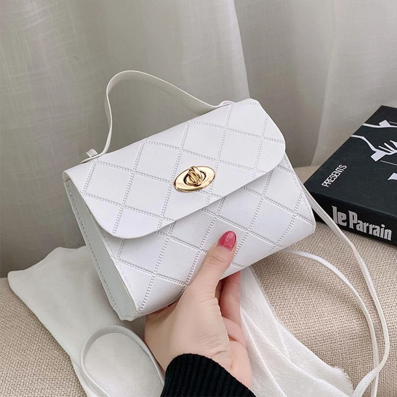 Frauen Kupplung Kleine PVC Umhängetasche Koffer Form Totes Telefon Mäppchen Dame Geldbörse Reise Kulturbeutel Schönheit Fall Handtaschen_voghion.com