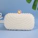 Simple Style Women's Handheld Pearl Evening Bag For Banquets And Parties With Clasp Portable Handbag_voghion.com