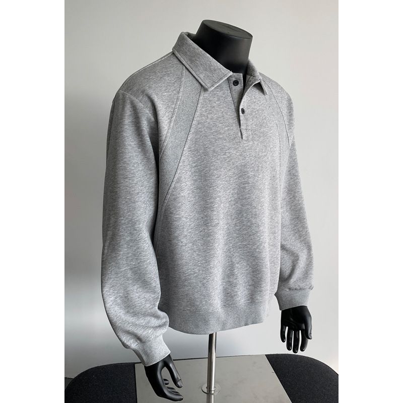 Sweat à capuche patchwork déconstruit d'inspiration vintage pour hommes et femmes – Coupe décontractée, mélange de coton doux, tenue décontractée unisexe_voghion.com