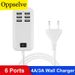 EU/US 4A/3A Plug Wall Dock Fast Charging Extension Power Adapter for iPhone 12 11 X Huawei Phone Tablet USB Charger HUB_voghion.com