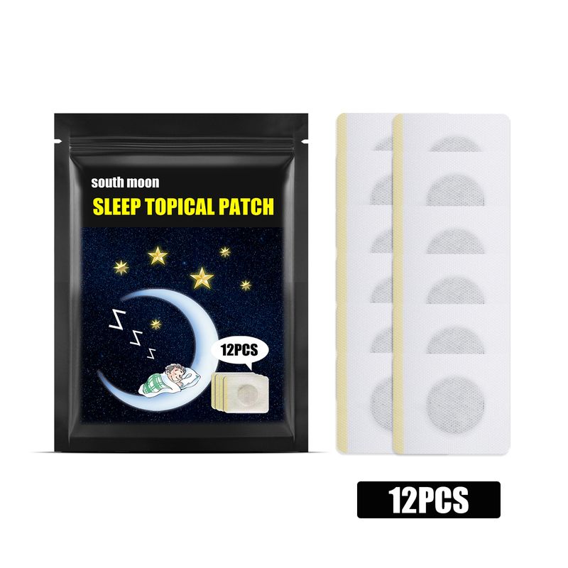 South Moon 12 buc Patch-uri pentru somn Îngrijire delicată la domiciliu pentru a îmbunătăți calitatea somnului Patch-uri zilnice pentru îngrijirea corpului_voghion.com