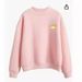 Herbst und Winter Neue Candy Farbe Paar Stil Kleine Krone Mid-Neck Lose Sweatshirt_voghion.com
