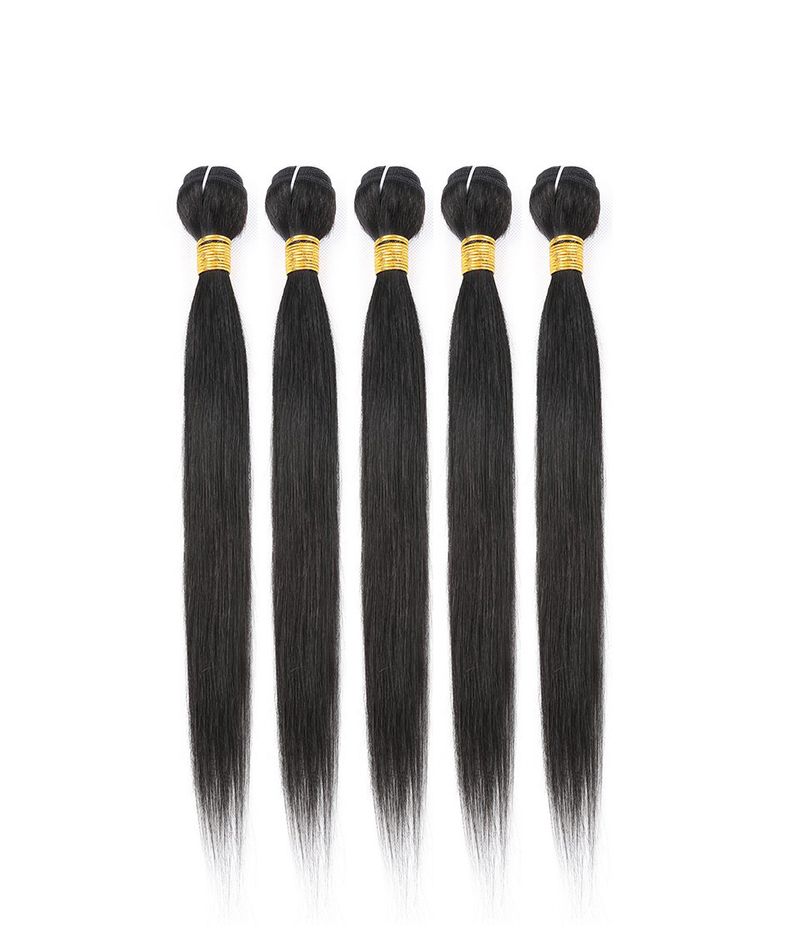 Capelli umani brasiliani lisci Trama di capelli umani brasiliani lisci Trama di capelli lisci 50g/pz_voghion.com