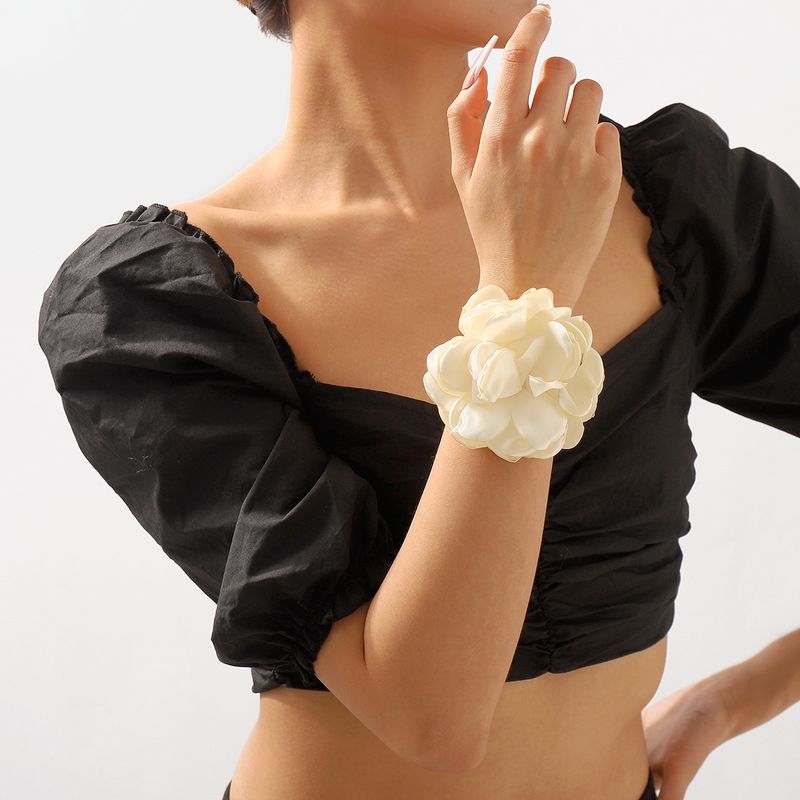 B1136 Nueva pulsera de oro de aleación exagerada con cadena gruesa multicapa para mujer_voghion.com