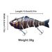 13.5cm 36g Sinking Wobbler Swinging 5-Section Fish Multi-Section Lure Bionic Fishing Hard Bait_voghion.com