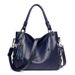 Versatile Women's Fashion Mom Bag Stylish Large Capacity Soft Leather Tassel Handbag For Middle-aged And Elderly_voghion.com