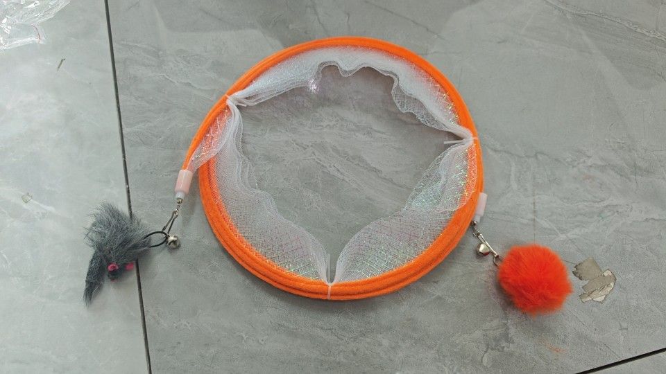 New Pet Supplies S-Type Tunnel Foldable Channel Self-Entertainment Cat Toy_voghion.com
