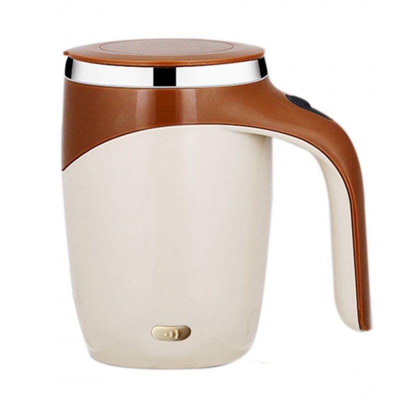 Tazza da caffè elettrica ricaricabile in acciaio inossidabile 304 con mescolatore magnetico automatico portatile, tazza da caffè automiscelante, tazza da caffè ricaricabile_voghion.com