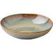 Flame Glaze Ceramic Plate - 8 Inch Deep Dish With Unique Shape (Pasta & Salad Serving For Restaurant & Home Use)_voghion.com