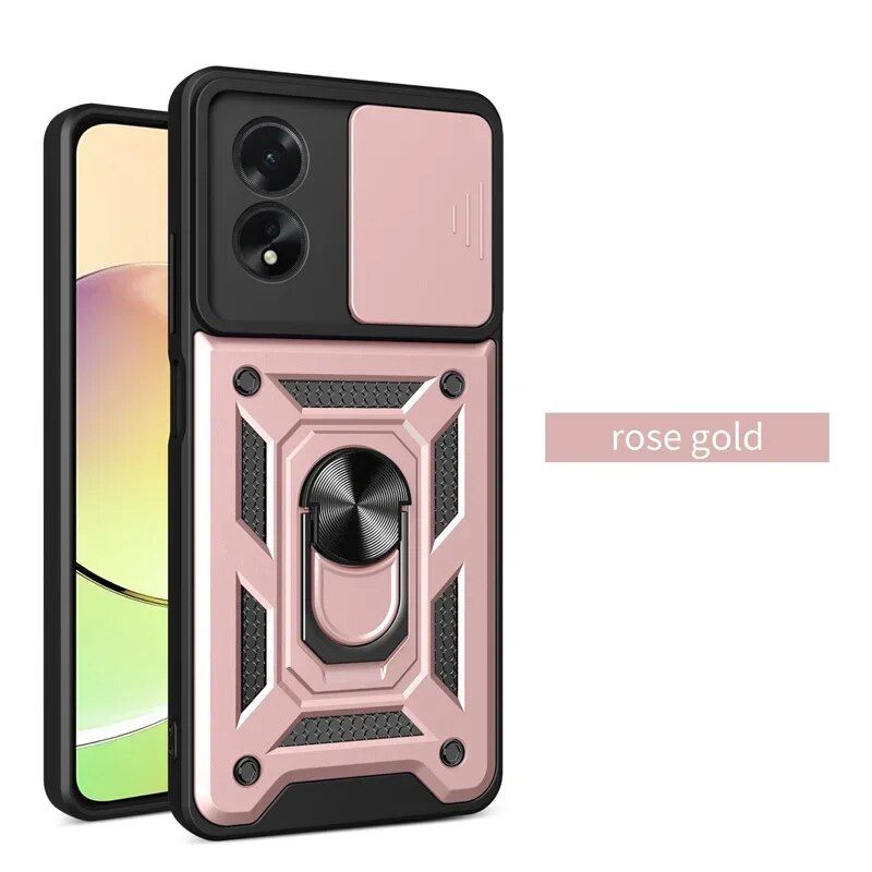 Armor Ring Stand Holder Case For Oneplus 11R 10T Nord N30 SE N20 CE 3 Lite 5G 4G Slide Camera Protection Cover Coque_voghion.com