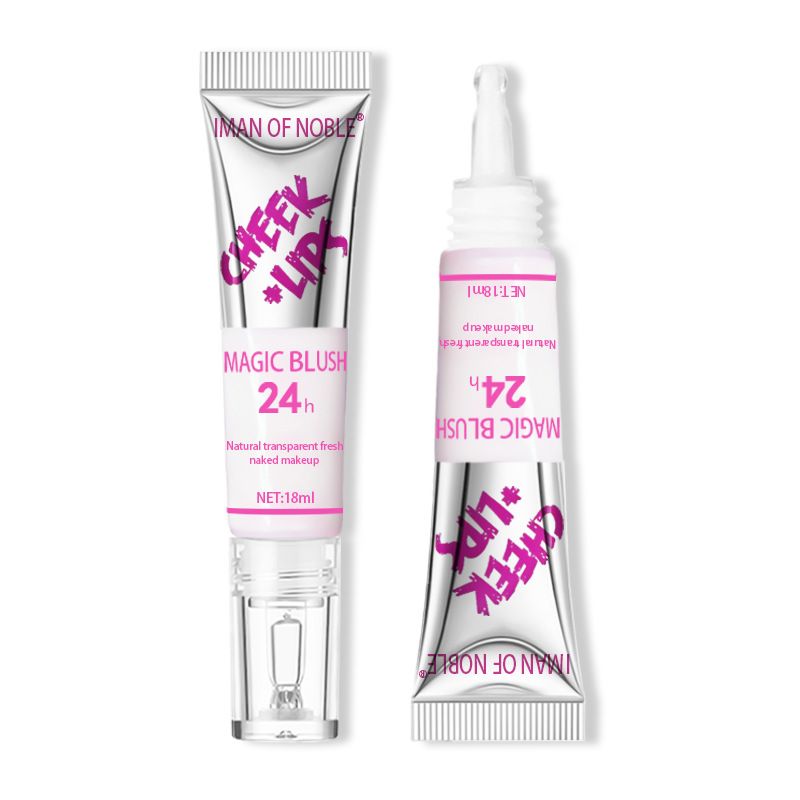 Feuchtigkeitsspendende flëssege Rouge multifunktionell Make-up Stift natierlech Make-up ophellend Matte Highlighter Gesiichtsrouge flësseg_voghion.com