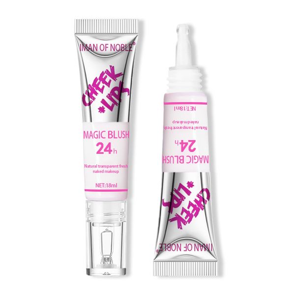 Feuchtigkeitsspendende flëssege Rouge multifunktionell Make-up Stift natierlech Make-up ophellend Matte Highlighter Gesiichtsrouge flësseg_voghion.com