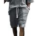 2024 Gaojie Instagram Multi Pocket Summer Loose Sports Casual Jacquard Split Shorts Men's_voghion.com