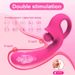 2-in-1-G-Punkt-Vibrator für mehrfache Stimulation, realistischer Dildo-Vibrator, Klitorisstimulator, Spielzeug für Erwachsene für Frauen_voghion.com