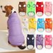 Haustierkleidung Herbst Winter Neue Baumwolle Einfarbig Knopf Warm Kleine Mittelgroße Hunde Golden Retriever Bichon Jacke Weste_voghion.com