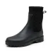 Regenstiefel kariert, lässige Mode, kleine Bein-Wasserschuhe, Damen-Gleitrohr, Regenstiefel für Erwachsene 241126_voghion.com
