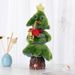 Christmas Plush Electric Toy Tree With Music Dancing & LED Lights – Festive Holiday Decor & Gift For Kids_voghion.com