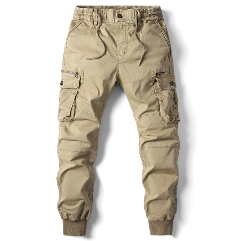 2023 four-season leggings, men's plus size trousers, fashionable multicolor casual work pants, plus size loose pants_voghion.com