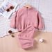 Ensemble polaire pour bébé garçon, pull demi-zippé, chaud, deux pièces, version coréenne, pour garçons et filles de 1 à 6 ans, automne et hiver_voghion.com