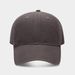 Unbeatable Quality Solid Color Soft Top Baseball Men's High-quality Washed Wide Brimmed Duckbill Cap, Women's Artistic Simple Sun Hat_voghion.com
