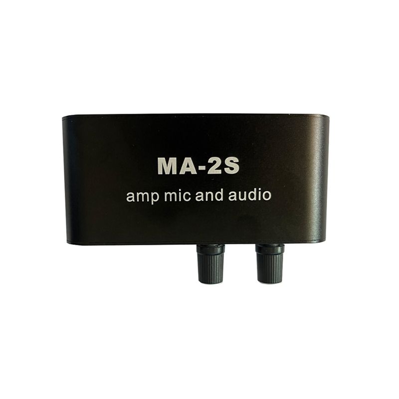 6.5Mm Microfono Dinamico Amplificatore per Cuffie Preamplificatore Audio Mi Board MA-2S_voghion.com