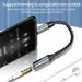 USB Type C til 3,5 mm Aux-adapter Type-c 3,5 mm lydkabel til telefonadapter til iPhone 15, Samsung Galaxy S24, S23_voghion.com