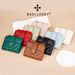 Women's Bags Wallet Short Flower Women's Bag Simple Multi Card Slot Buckle Zipper Coin Purse_voghion.com