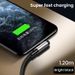 Degree 90 Fast Charging USB Cable For iPhone 13 12 11 Pro Max XS XR X 8 7 6 6S 5S L-shape Nylon USB Wire Cord    _voghion.com