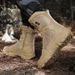 Outdoor-High-Top-Stiefel für Herren, rutschfest, stoßdämpfend, dicke Sohle, Stiefeletten für Herren, langlebig, bequem, atmungsaktiv, Freizeitschuhe für Herren_voghion.com