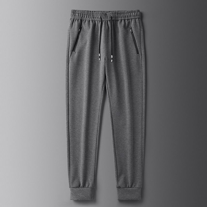 Männerkleeder Plus Size locker Männerhosen Fréijoer an Hierscht extra elastesch Casual Sportshosen Männer_voghion.com