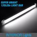 4X 12V 120 LED Car Interior Strip Lights Bar Light Car Van Caravan Boat Home Bus_voghion.com