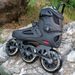 Large For Men Speed Skating Professional Racing Three-Wheel Roller Adult Inline Skates Flat Shoes_voghion.com