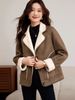 2025 Autumn Winter New Lamb Wool Coat For Women, Age-Reducing, Warm Suede Thickened Sheepskin Fashion Top_voghion.com