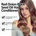 Red Onion Black Seed Oil Conditioner, Nourishing Hair Smooth Shine Fragrant Conditioner_voghion.com