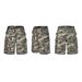 Men's Clothing Retro Distressed Washed Dirty Embroidery Casual Loose Five Point Workwear Camouflage Shorts_voghion.com