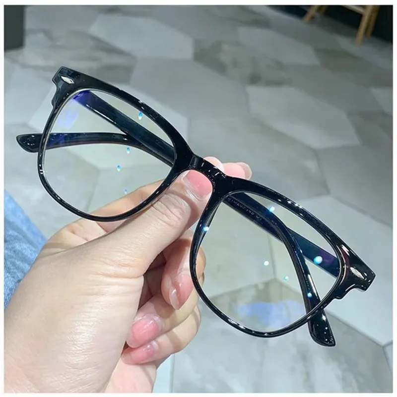 Anti Blau Licht Computer Myopie Gläser Frauen Männer Ultraleicht Klar Transparent Nearsight Brillen Dioptrien -1,0 -3,0_voghion.com