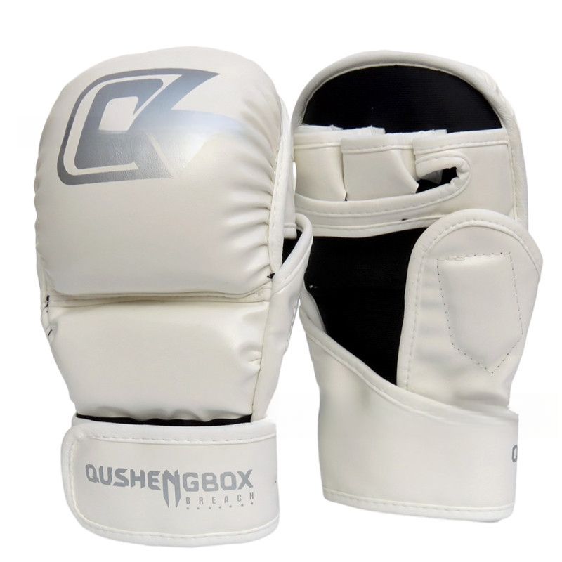 Boxhandschuhe für Erwachsene, MMA-Sanda-Kampfhandschuhe, Grappling-Handschuhe mit geteilten Fingern, atmungsaktive Kinderhandschuhe mit Bun-Funktion_voghion.com