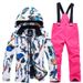 New Ski Suit Set For Boys Girls, Outdoor Sports Warm Children's Top And Pants Trendy_voghion.com