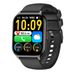 P95 Smart Watch With Bluetooth Calling, Heart Rate & Blood Oxygen Monitor, Sleep Tracking, Weather Alerts, Step Counter – Black Case_voghion.com