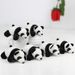 Adorable Plush Keychain Panda 10cm Soft Short Plush Toy With Filling Cotton Pp_voghion.com