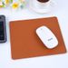 Leather Solid Color Simple Non-Slip Mouse Pad Laptop Desk Mat Gaming Pattern_voghion.com