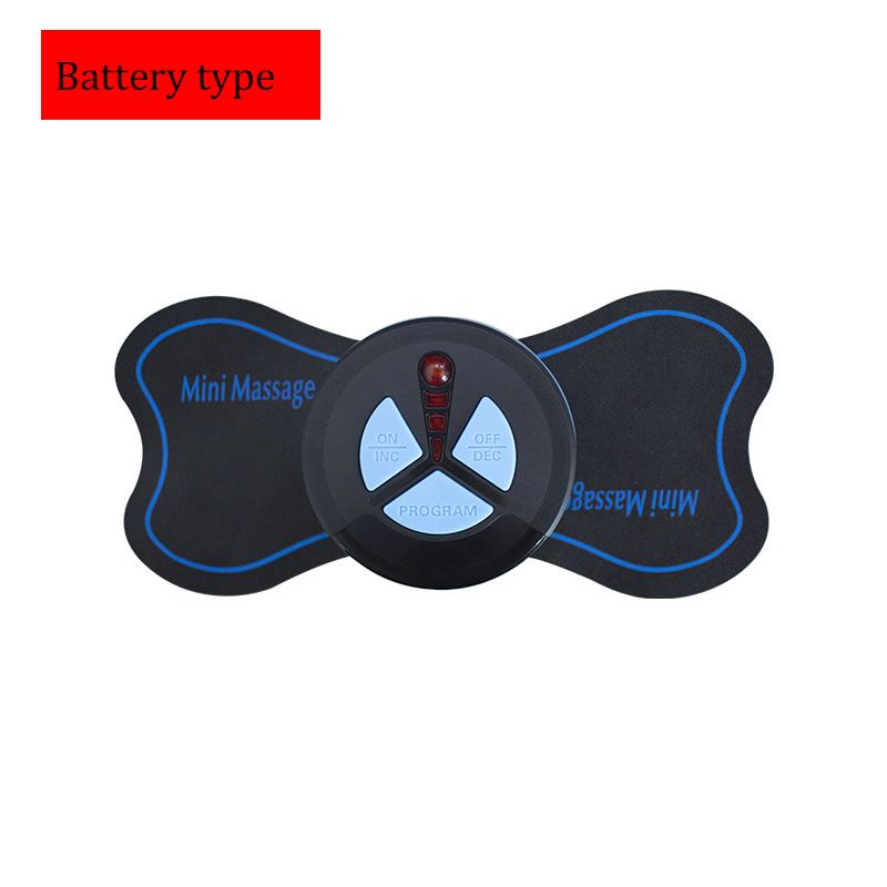 Neck EMS Pulse Sticker Tens Cervical Massager Back Patch Muscle Stimulator Pain Relief Relaxing S 70% discount_voghion.com