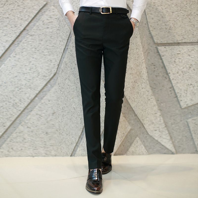Men's Clothing business formal wear, casual non-ironing work trousers, one drop shipping_voghion.com
