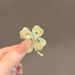 Four-leaf Clover Antique Brooch, High-end Women's Green High-end Corsage Temperament, Suit Pin, New Accessories, Gifts._voghion.com